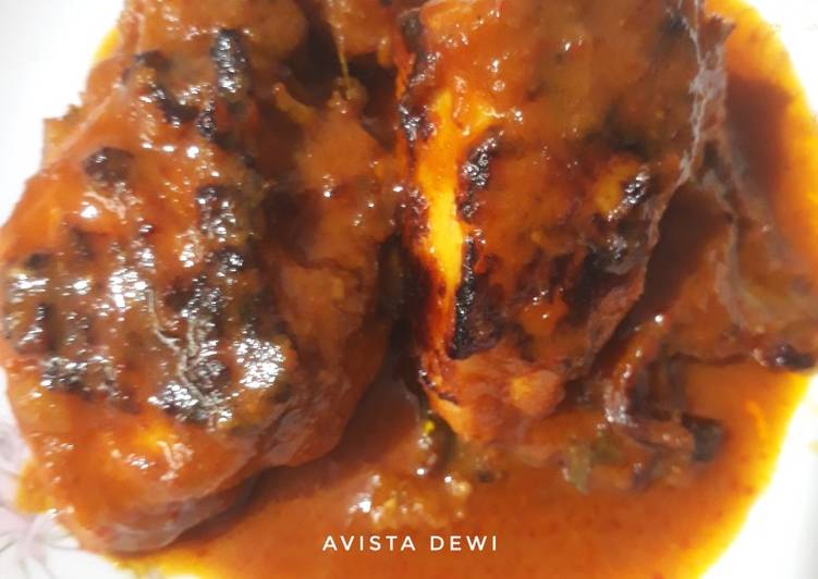 #130. �?�Ayam Panggang Bumbu Rujak