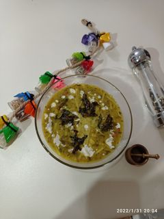 عکسی از دستور آش بلغور