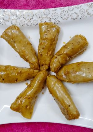 A picture of Papad nu kachupaku.