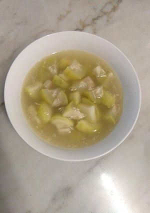 Foto resep Sup labu air