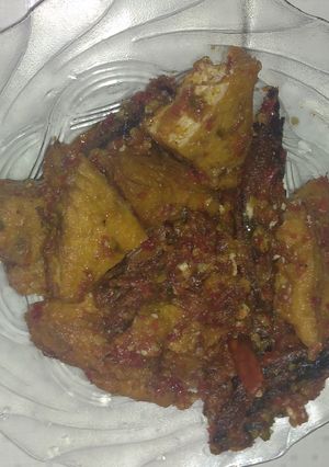 Foto resep Balado simple tahu ikan tongkol