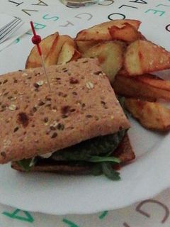Una foto de Hamburguesa Vegetal