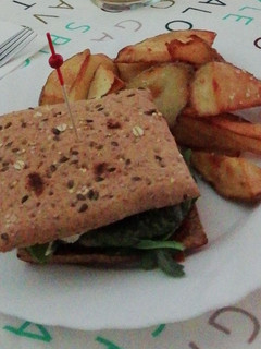 Una foto de Hamburguesa Vegetal