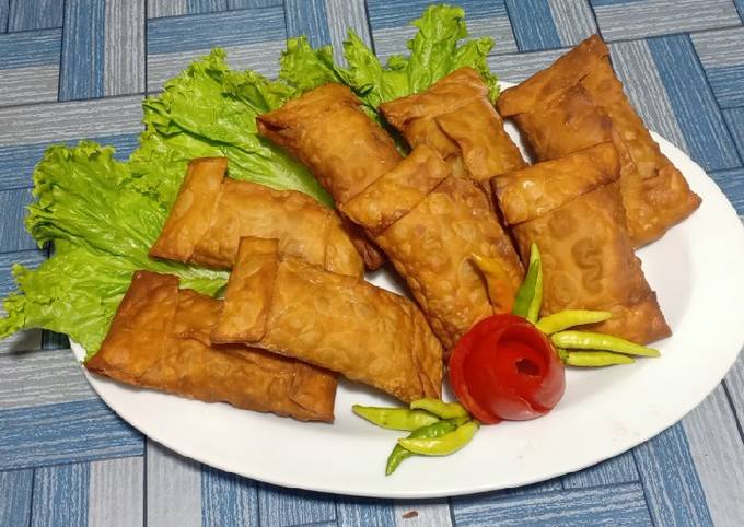 Martabak telur bihun kulit pangsit