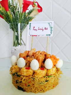 Foto resep Noodle Cake