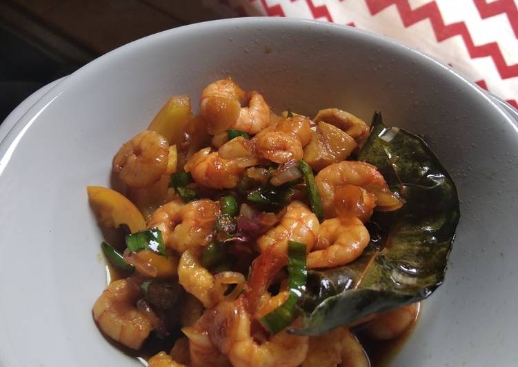 Resep Udang Bumbu Kecap, Menggugah Selera