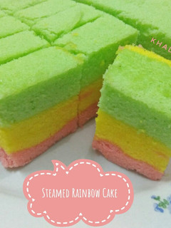 Foto resep Steamed Rainbow Cake Ny Liem