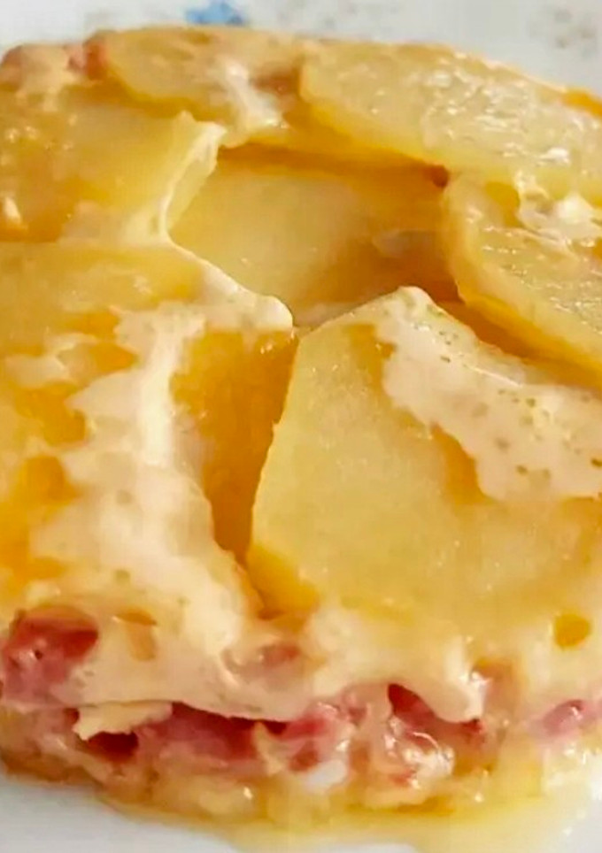 Una foto de Patatas gratinadas