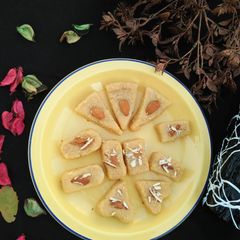 Milk cake / kalakand A picture of Milk cake / kalakand.
