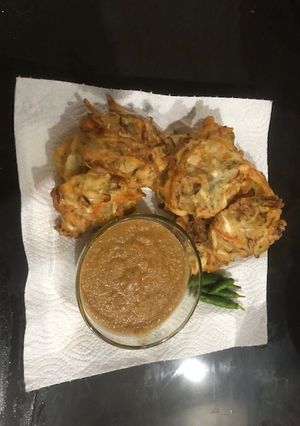 Foto resep Bakwan Saos Kacang