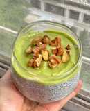 Pudding Bơ Sữa Dừa Hạt Chia