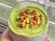 Hình ảnh của pudding hạt chia