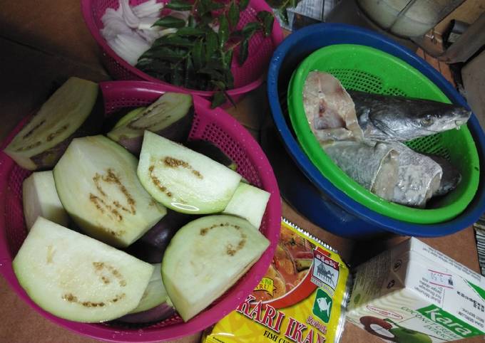 Resipi Kari Ikan Duri Campur Terung Oleh Nur Atiqah Zulkiflee Cookpad