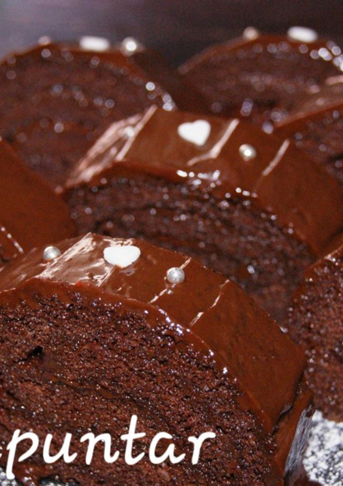 Una foto de Pastelitos Sacher 🍓🍓🍫🍫