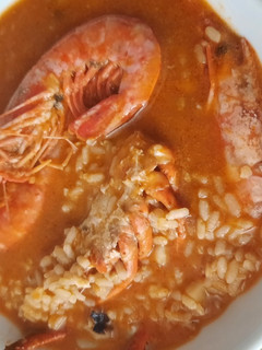 Una foto de Arroz caldoso con bogavante al estilo de Juan Carlos