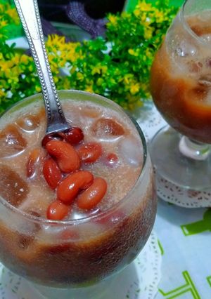 Foto resep Es Kacang Merah