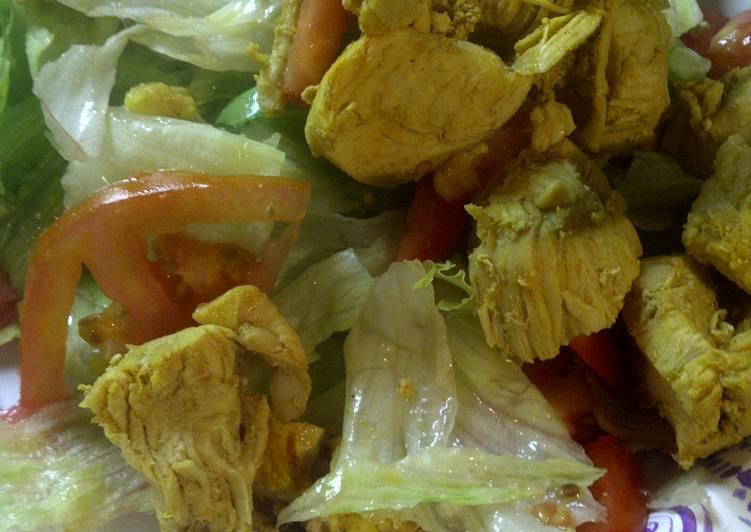 Steps to Prepare Favorite Rustic Chicken Salad