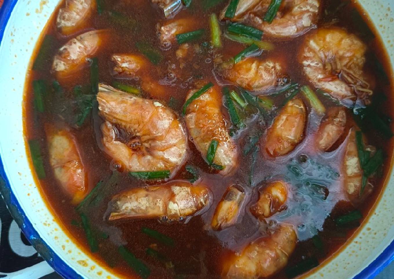 Udang asam manis