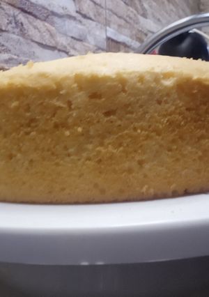 Una foto de Bizcochuelo de vainilla