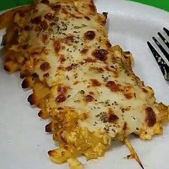 A picture of Cheese pizza fries.