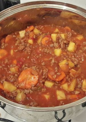 Una foto de Picadillo a la mexicana (estofado)