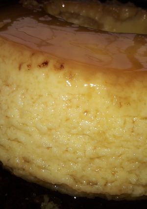 Una foto de Flan de huevo casero