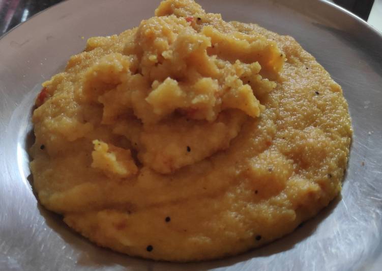 Easiest Way to Prepare Homemade Suji Upma