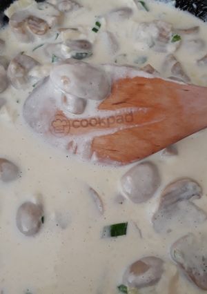 Foto principal de Salsa crema de champignon 🍄🍄🍄