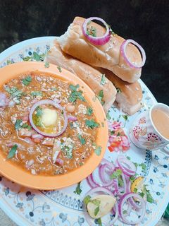 बटर पावभाजी रेसिपी मुख्य फोटो
