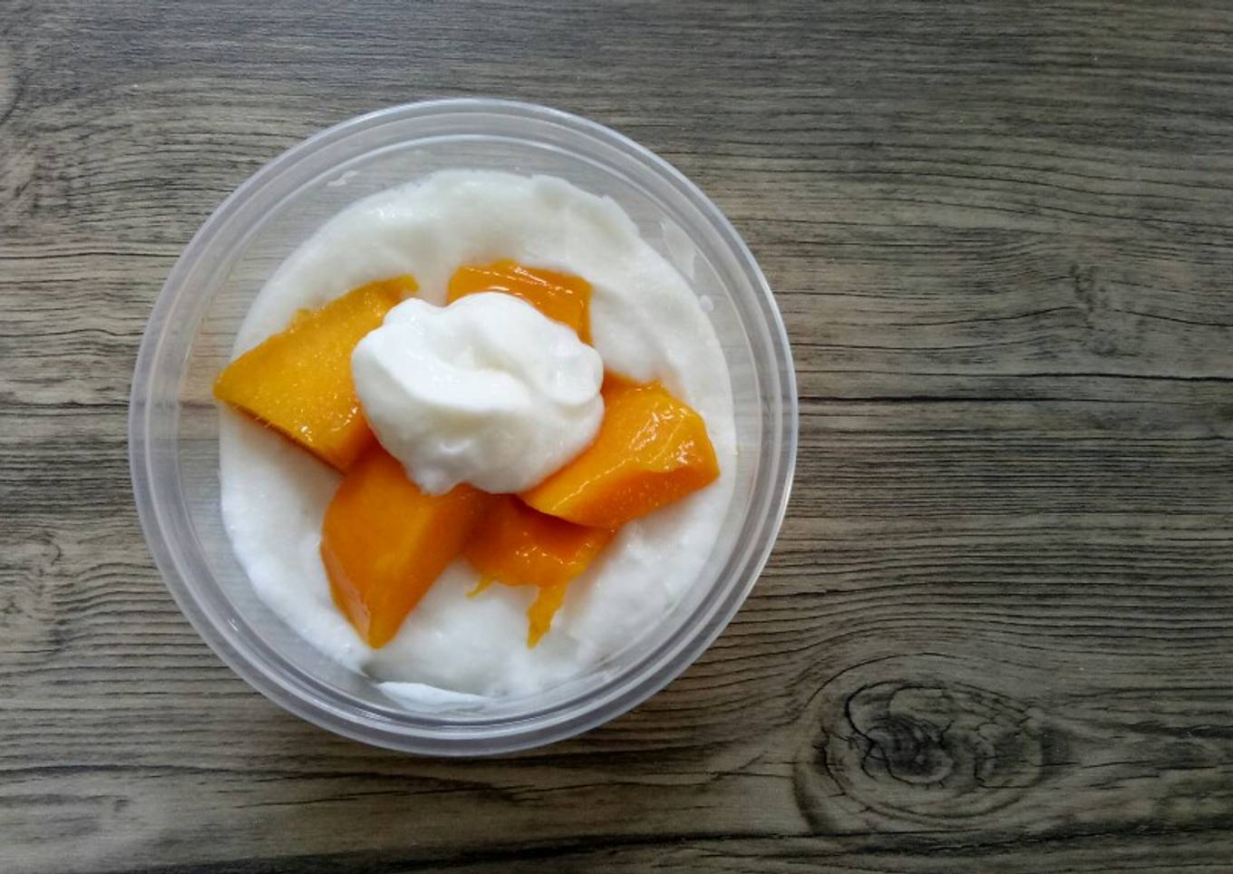 Mango Smoothies Sticky Rice