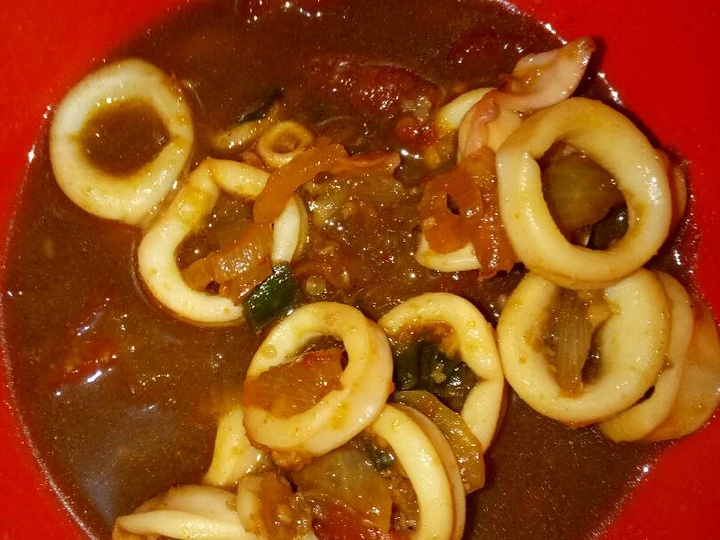 Langkah Gampang Membikin Resep  Cumi Manis Asin yang Menggugah Selera, Lezat