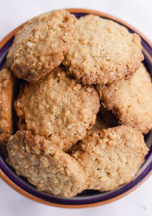 A picture of Healthy and Delicious Oatmeal Cookies.