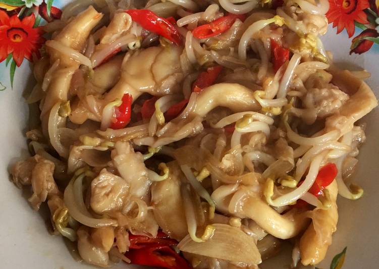 Resep Tumis jamur tiram, Bikin Ngiler