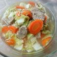 Cah Sawi putih Baso