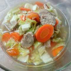 รูปของ Cah Sawi putih Baso