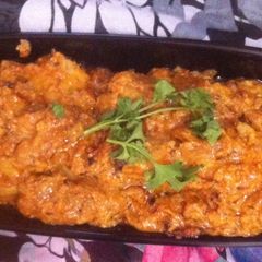 A picture of Arbi Tikka Masala.