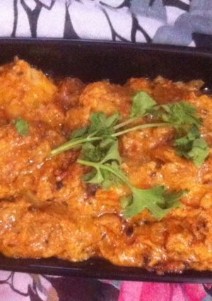 A picture of Arbi Tikka Masala.