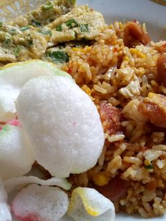 Foto resep Nasi goreng sosis