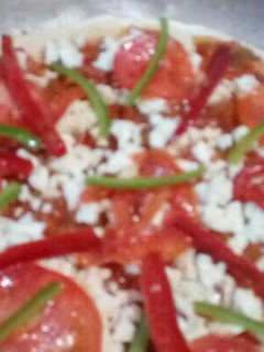 Una foto de Pizza casera