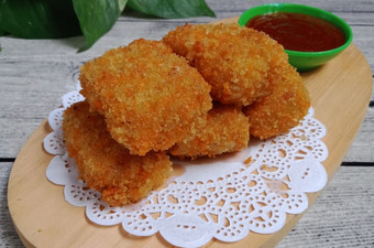 Anti Ribet, Buat Nugget Ayam Jamur Tiram Gampang