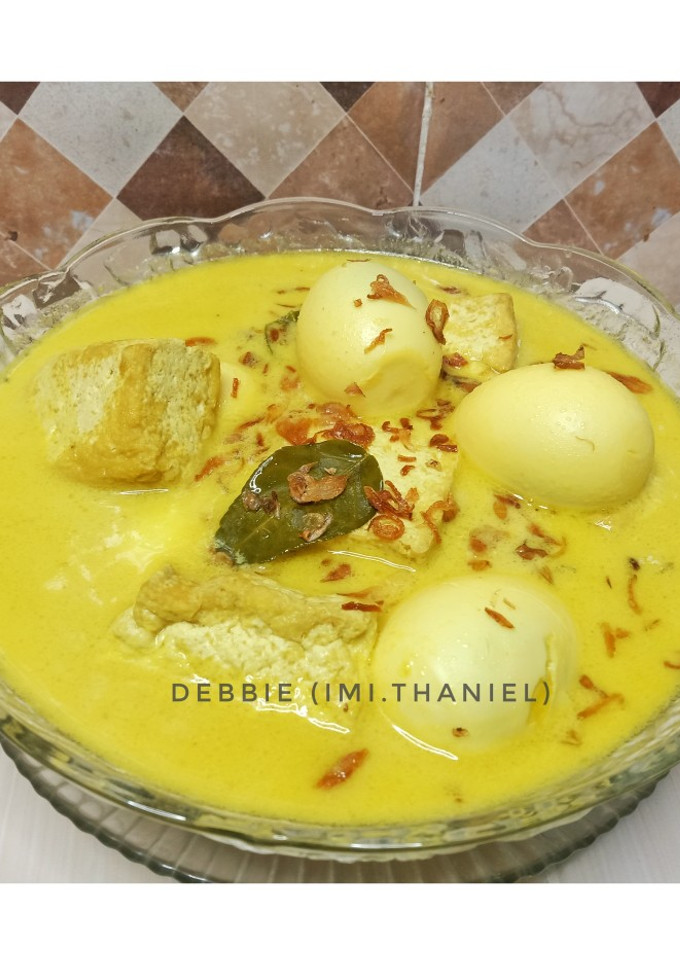 Foto resep Opor Kuning T2 (Tahu Telur)