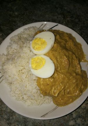 Una foto de Ají de Gallina