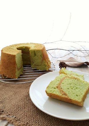 Foto resep Chiffon pandan coklat (#PR_anekachiffon)