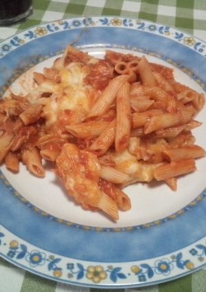 Una foto de Macarrones con tomate