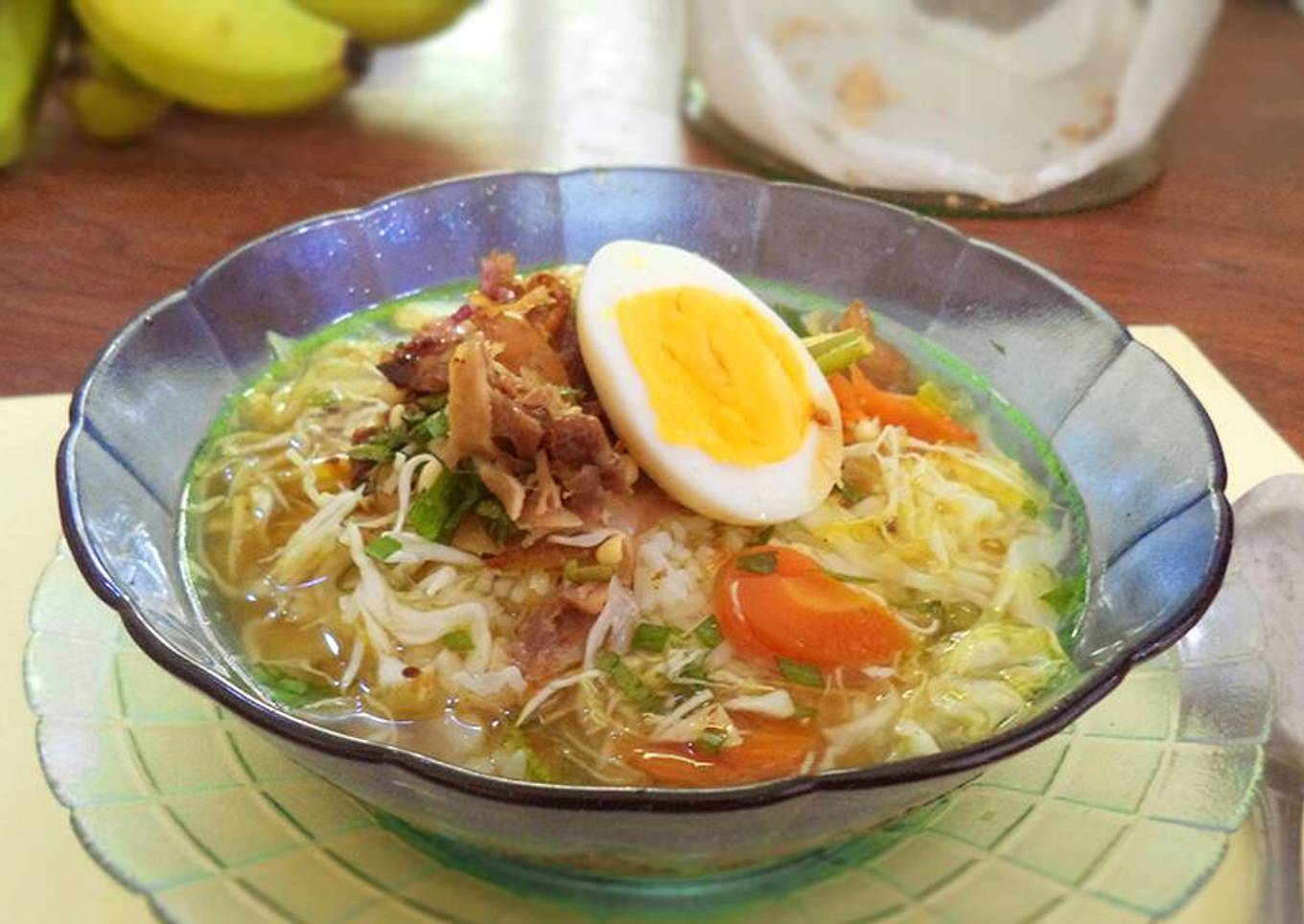 Soto Ayam Kampung (kuah bening)