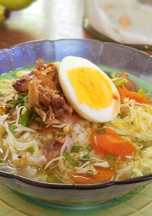Foto resep Soto Ayam Kampung (kuah bening)