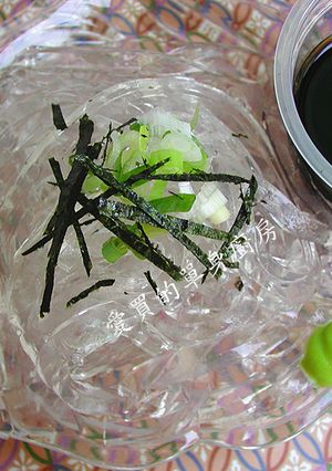 夏日低卡~蒟蒻涼麵 的食譜成品照片