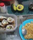 Sushi empanizado