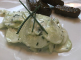 Tzatziki (ensalada de pepinos con yoghurt)