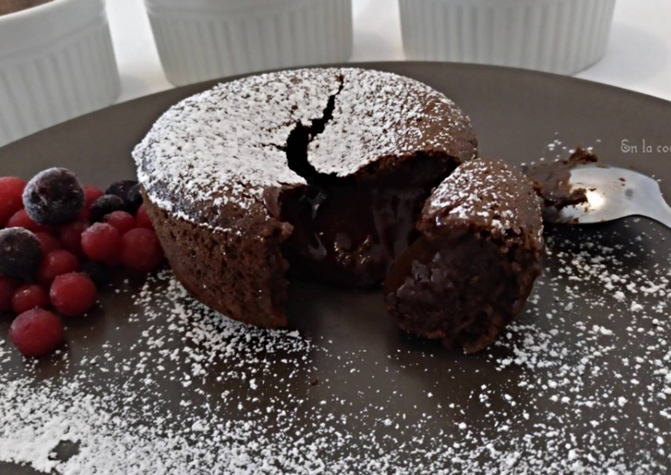 Coulant de chocolate